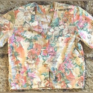 FINAL MARKDOWN vintage novelty vacation set Cotton S M